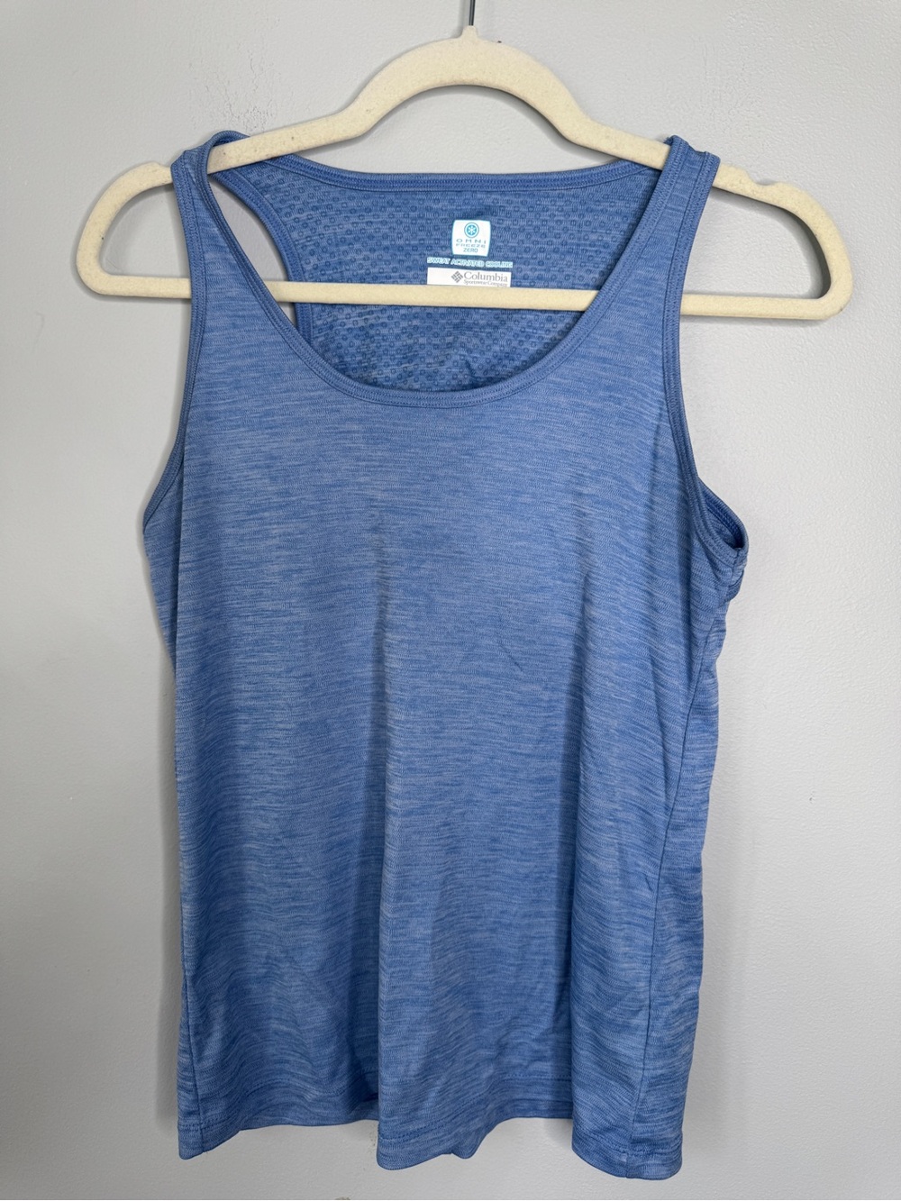 Columbia Women's Heather Blue Performance Tank